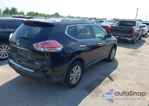 2016 Nissan Rogue Sv из США, поврежденный, VIN 5N1AT2MT3GC828141